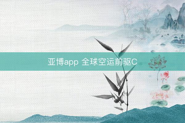 亚博app 全球空运前驱C