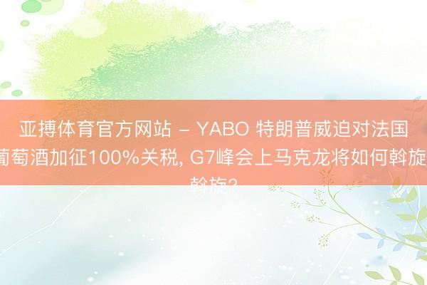 亚搏体育官方网站 - YABO 特朗普威迫对法国葡萄酒加征100%关税, G7峰会上马克龙将如何斡旋?